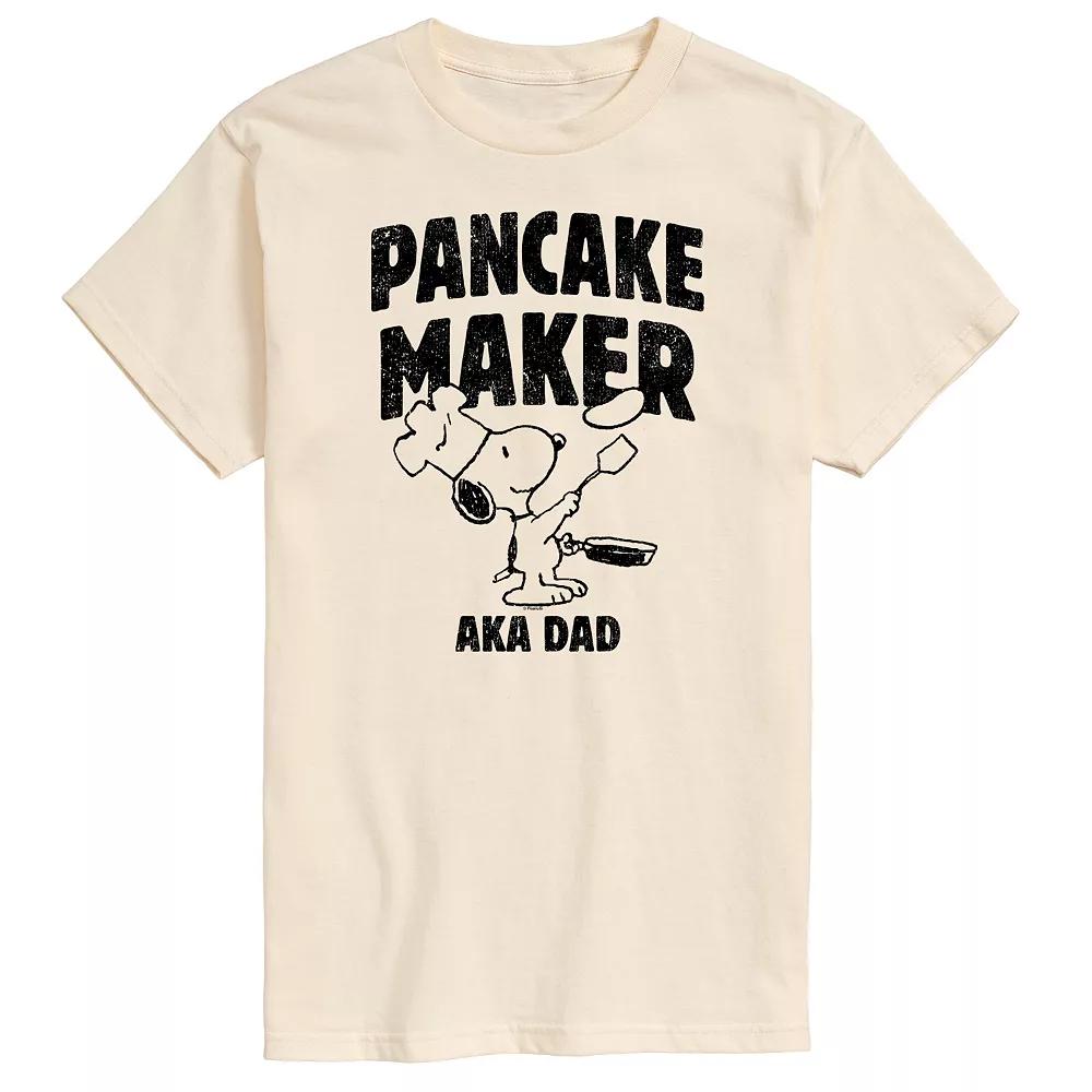 Men's Peanuts Pancake Maker Graphic Tee,  Product Image