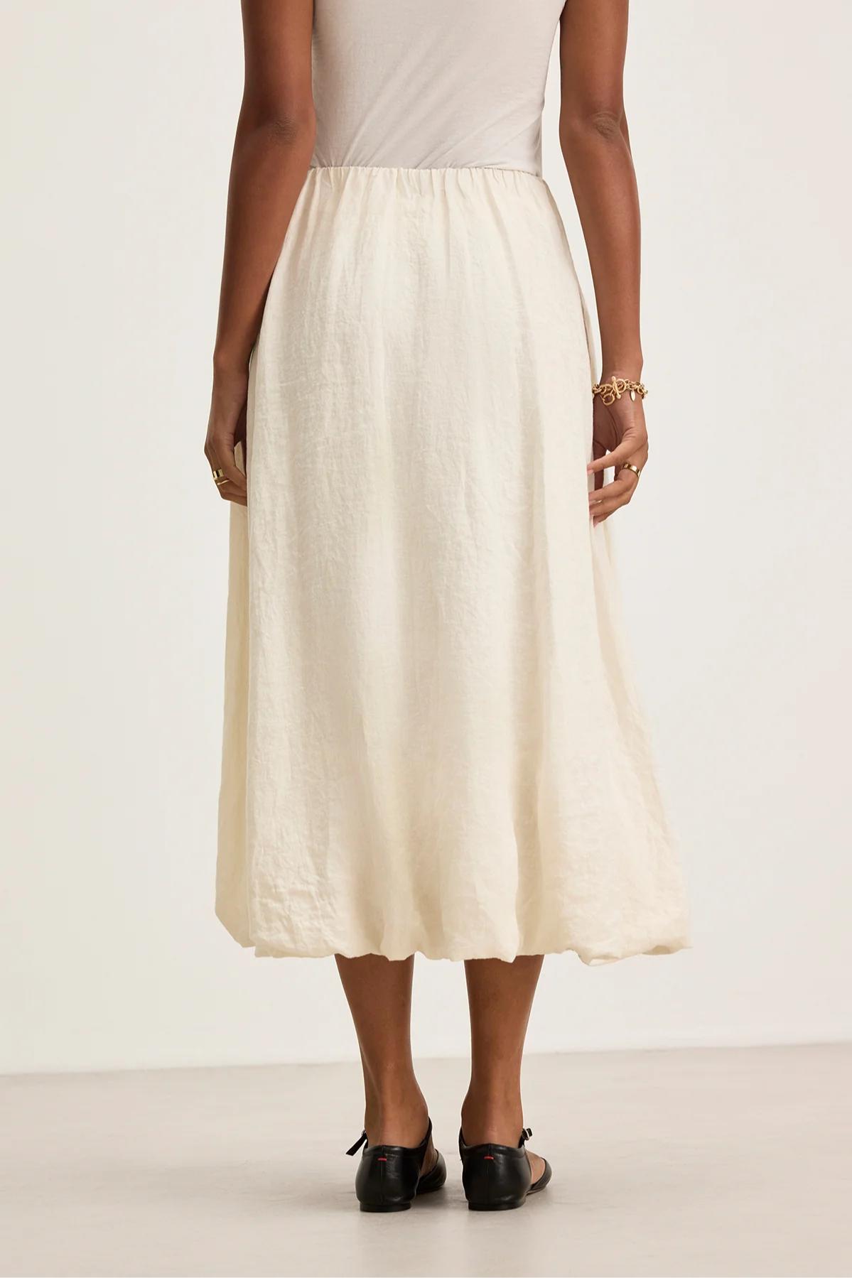 Rachelle Linen Skirt Product Image