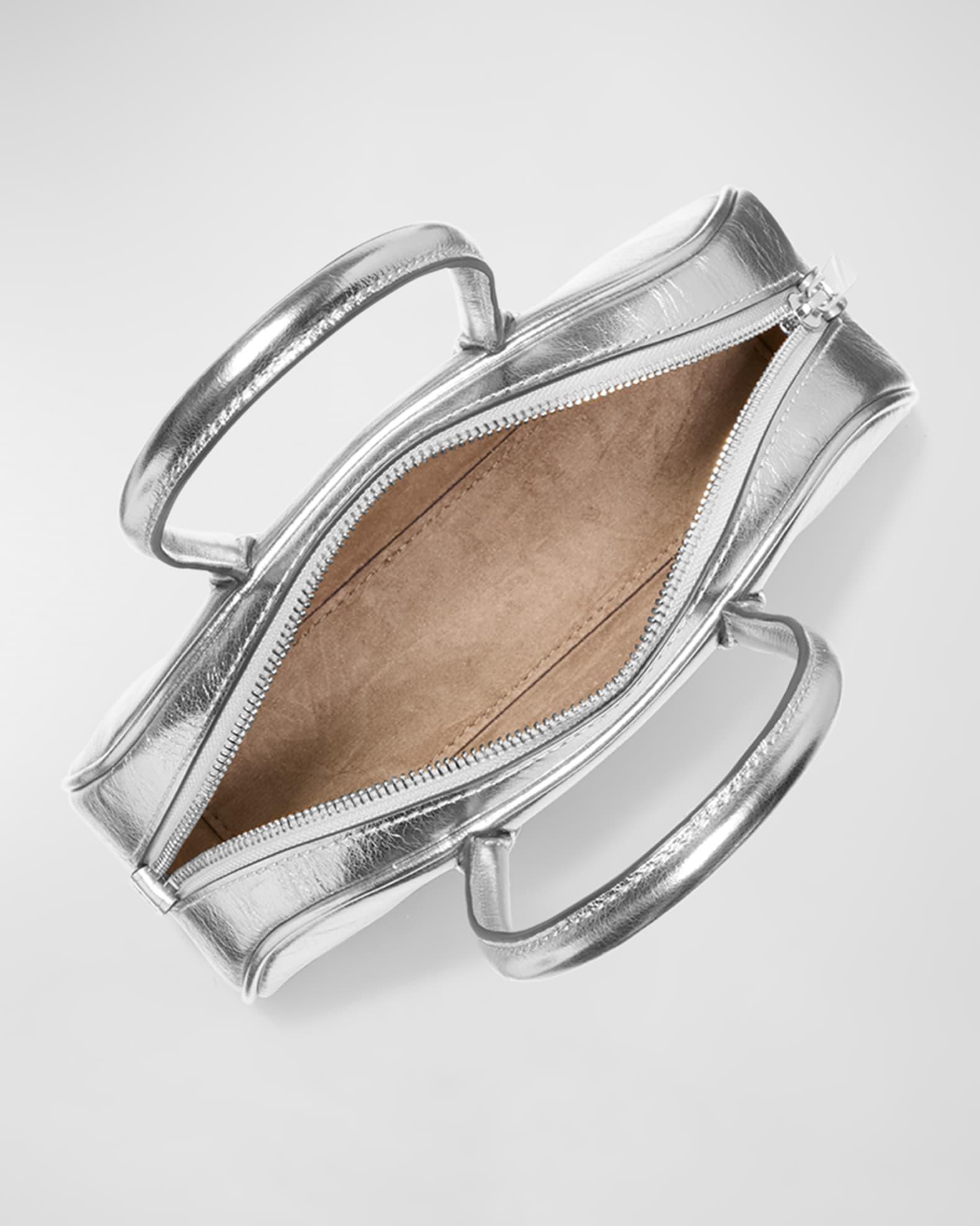 Lulu Metallic Leather Shoulder Bag Product Image