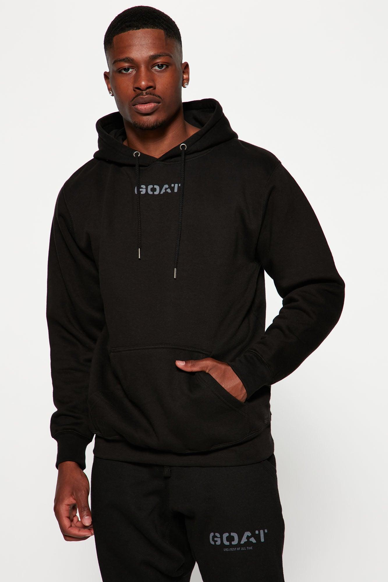 GOAT Essential Hoodie - Black Product Image