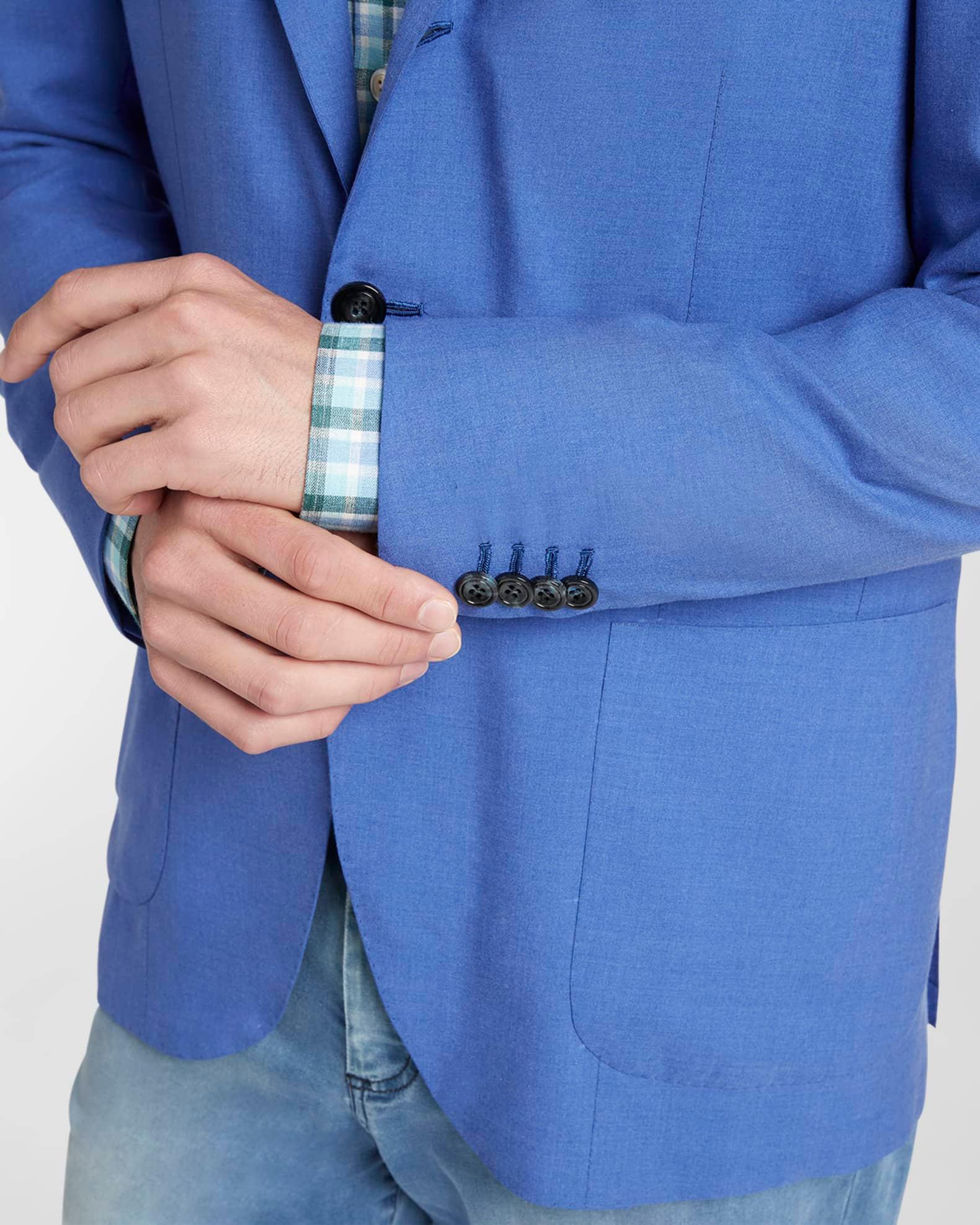 Men's Washed Solid Cashmere-Silk Sport Coat Product Image