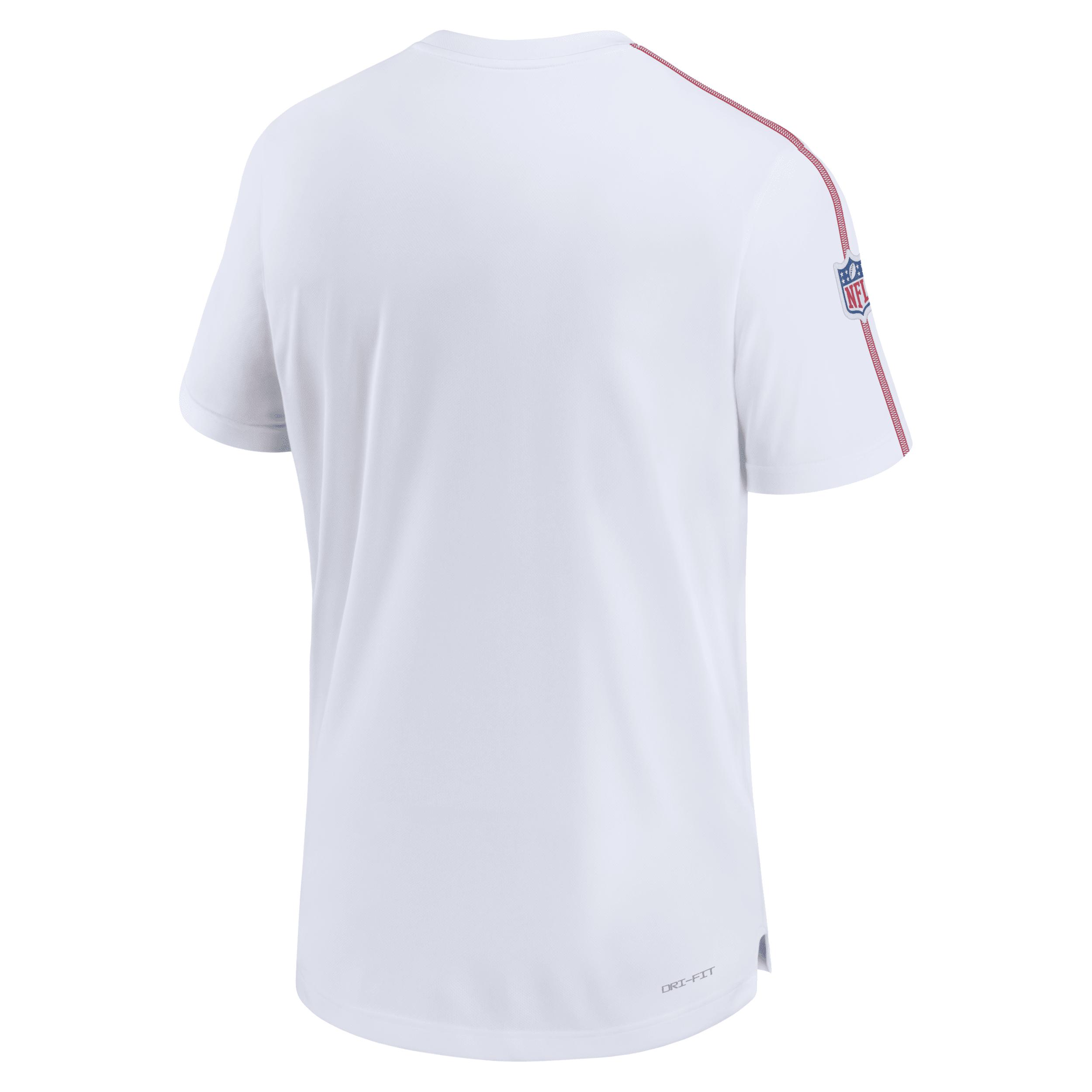 New York Giants Sideline Coach Nike Mens Dri-FIT NFL Top | 02ES557RQ8I-TSY Product Image