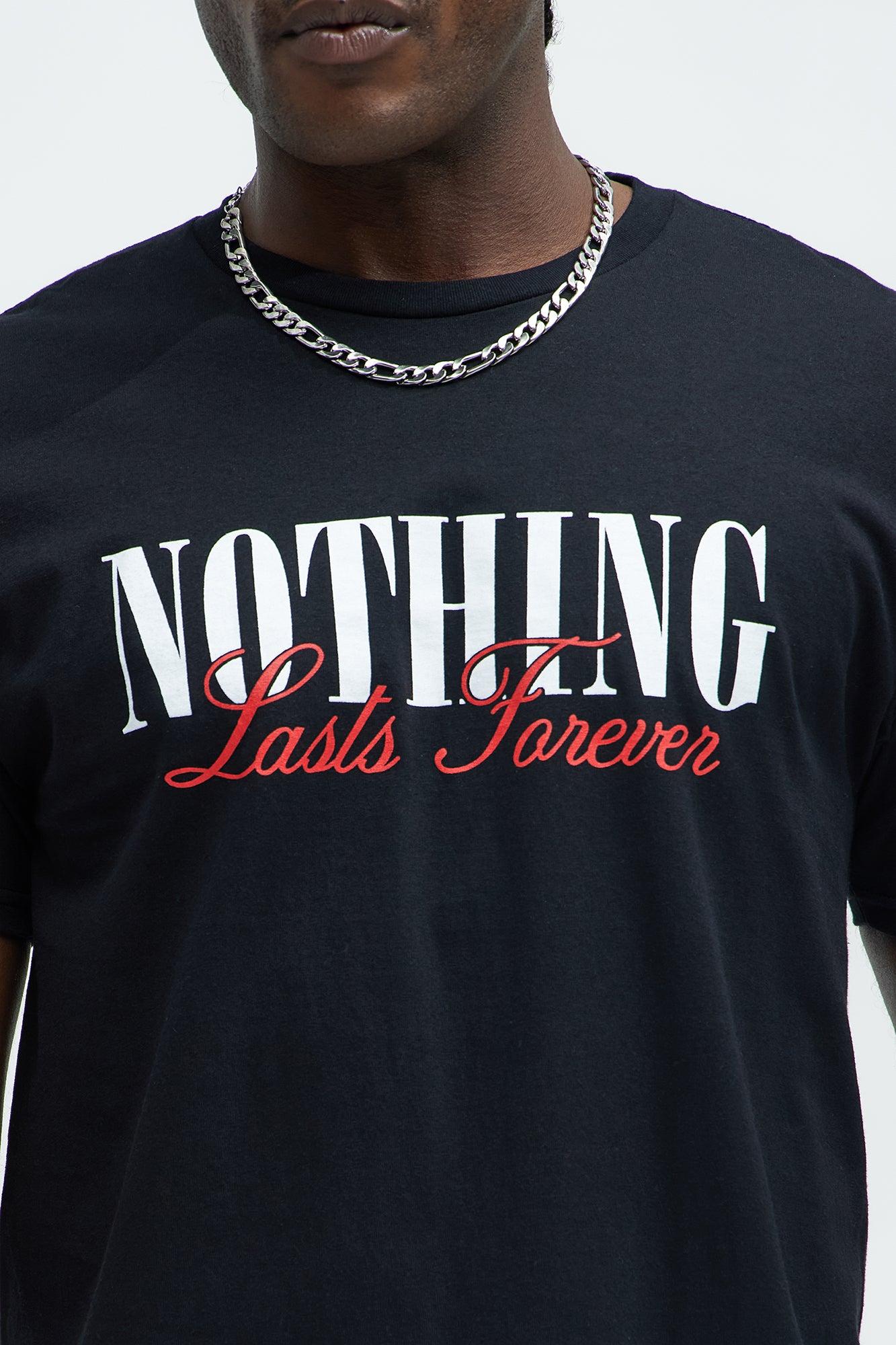 Love Lasts Forever Short Sleeve Tee - Black Product Image