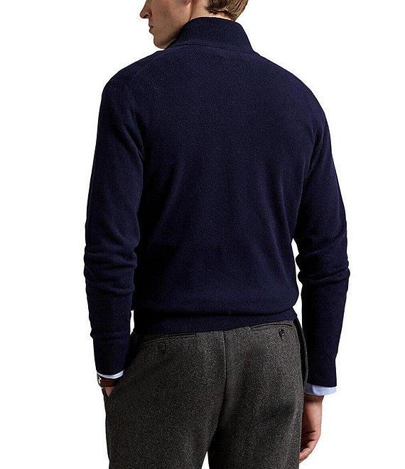 Polo Ralph Lauren Wool Quarter-Zip Sweater Product Image