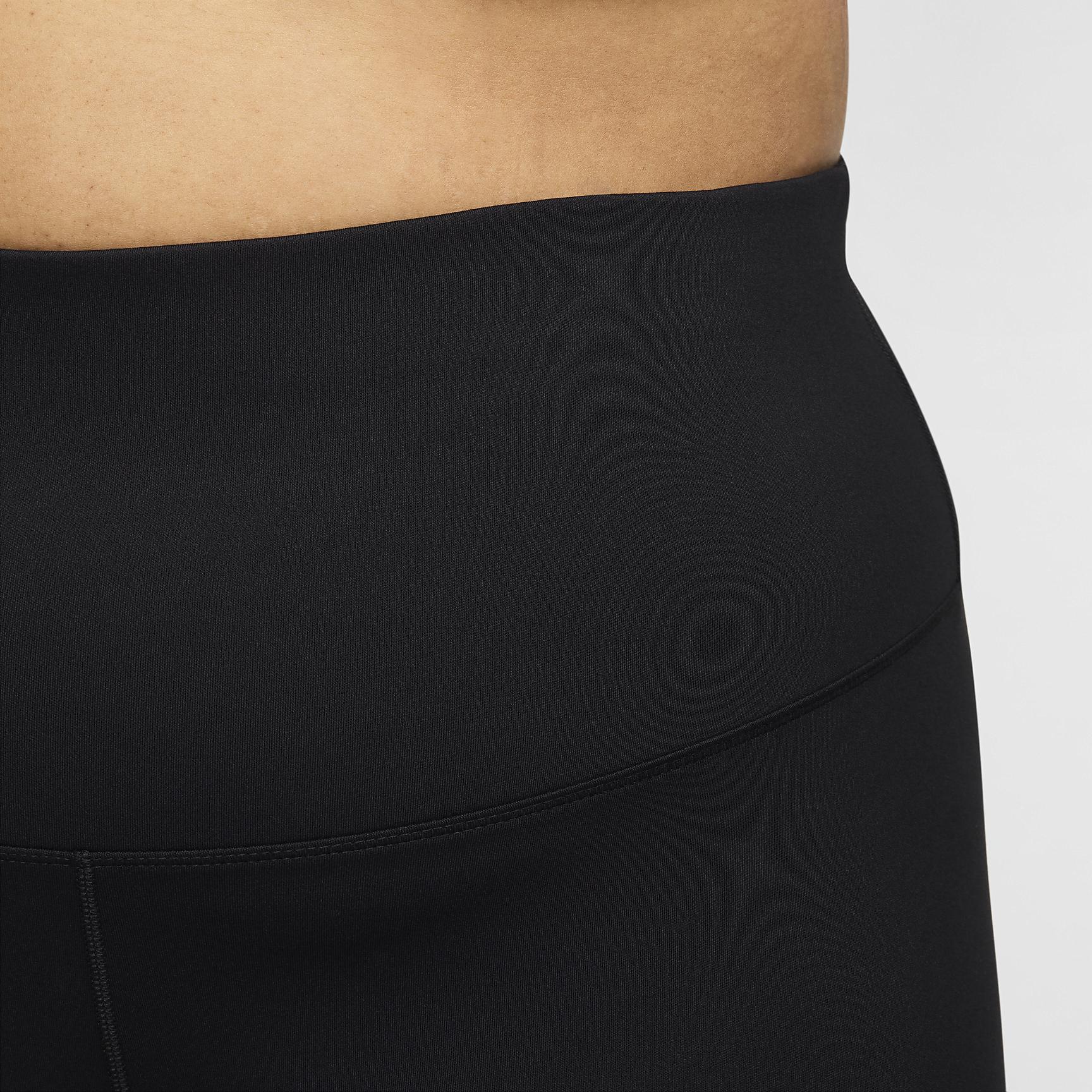 Nike Womens One High-Waisted Crop Leggings (Plus Size) | FN3238-010 Product Image