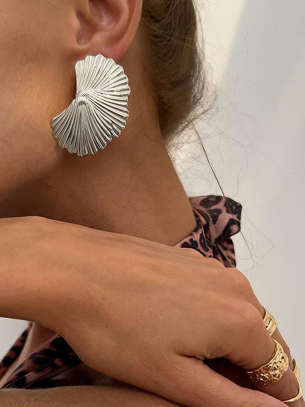 Geometric Drop Earrings Product Image