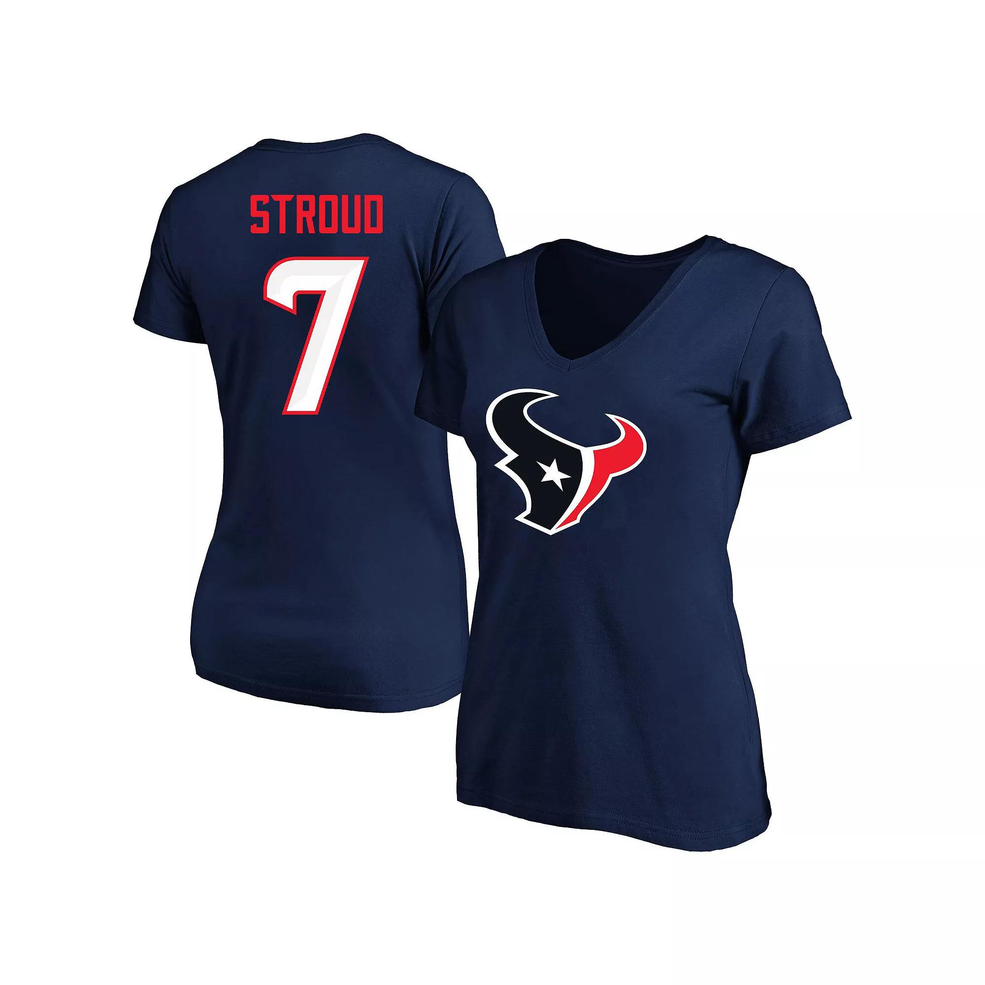 Women's Fanatics C.J. Stroud Navy Houston Texans Plus  Product Image