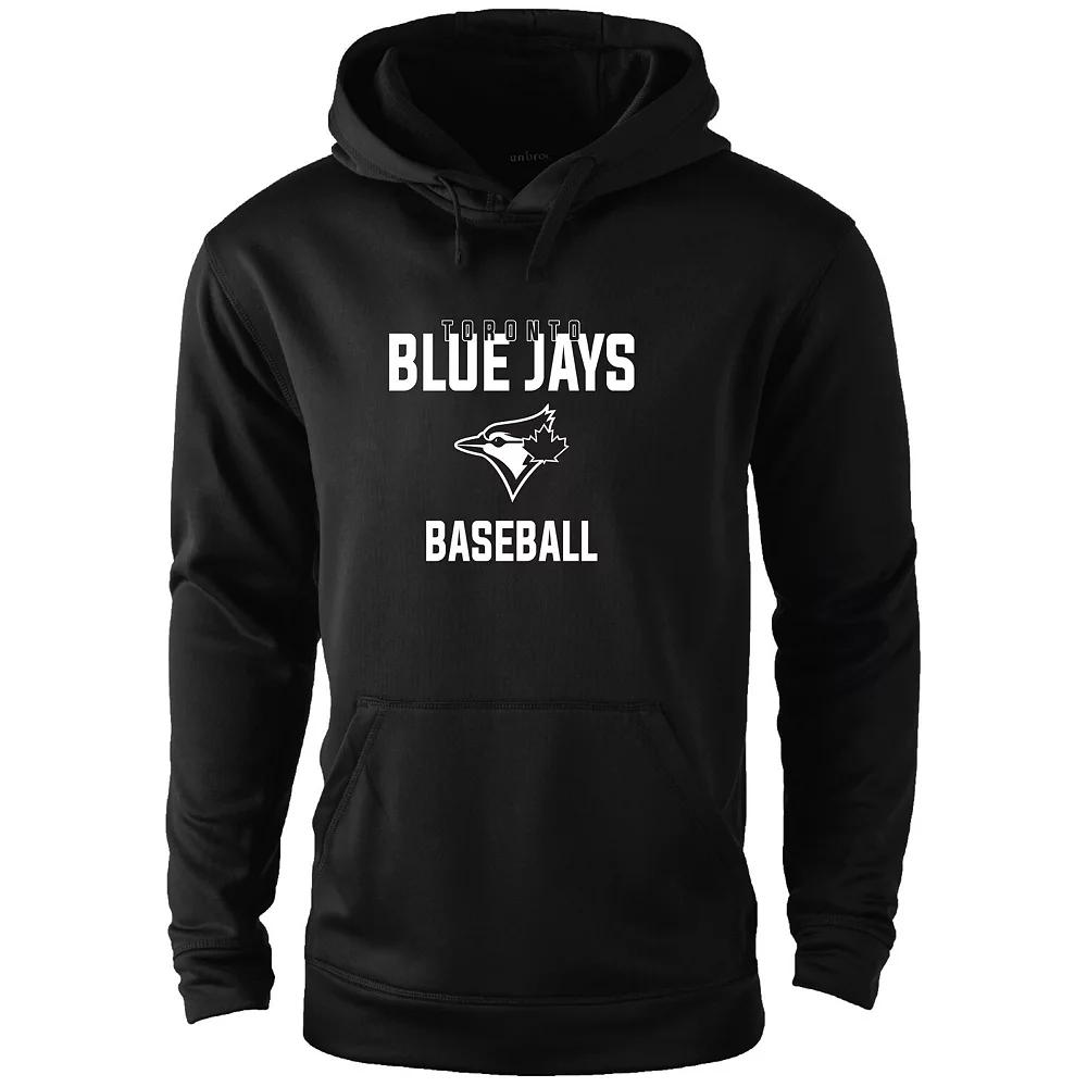 Men's Dunbrooke Black Toronto Blue Jays Champion Pullover Hoodie, Size: XL, Jay Black Product Image