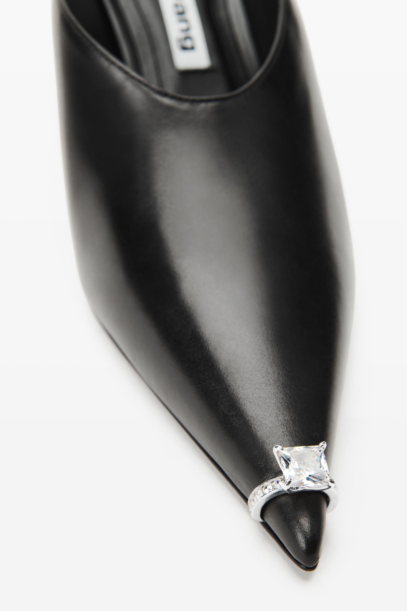 Akilita Ring Mule In Leather 65mm Product Image