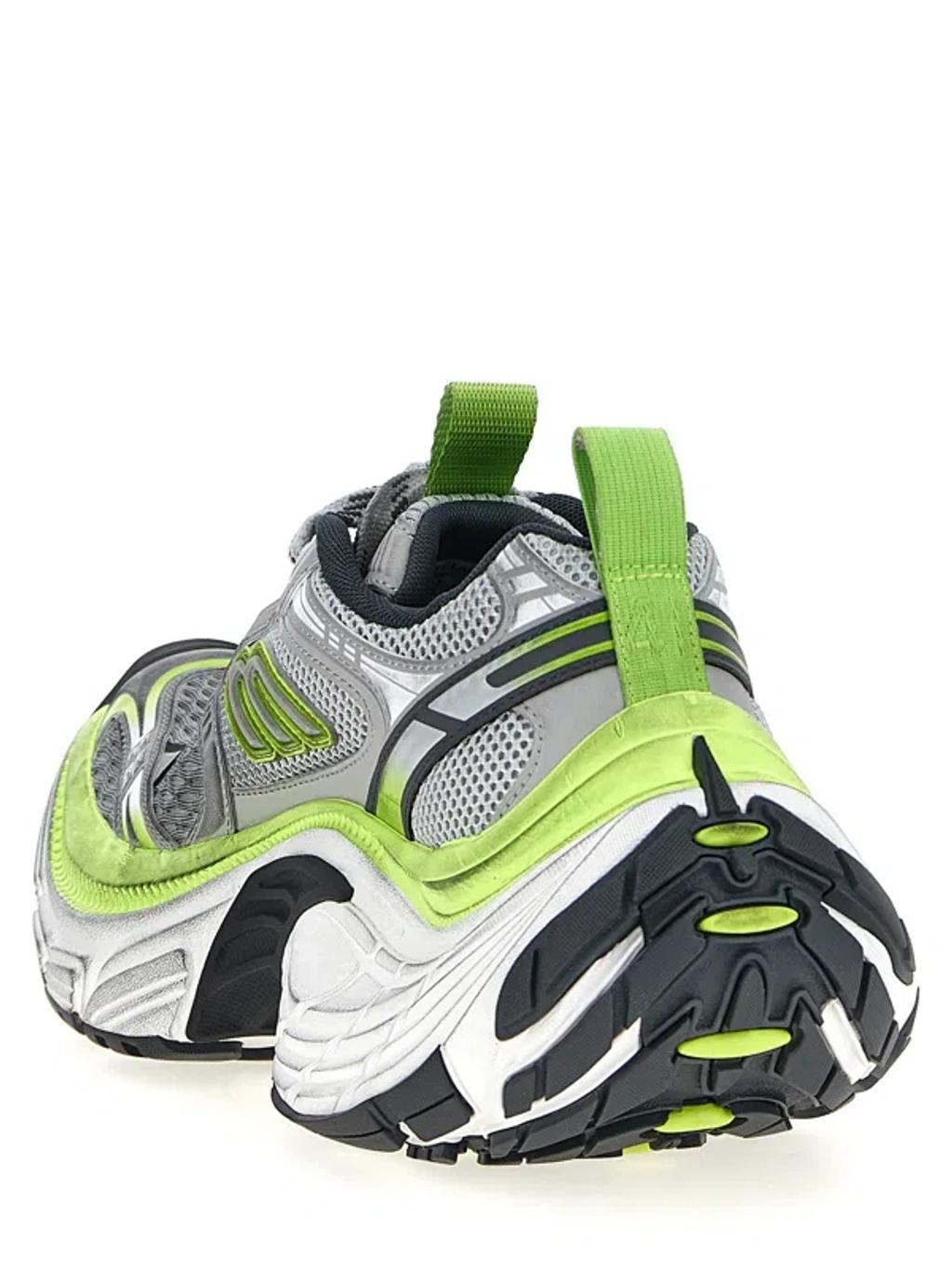 BALENCIAGA Multicolor Mesh And Rubber 6xl Sneakers In Multicolour Product Image