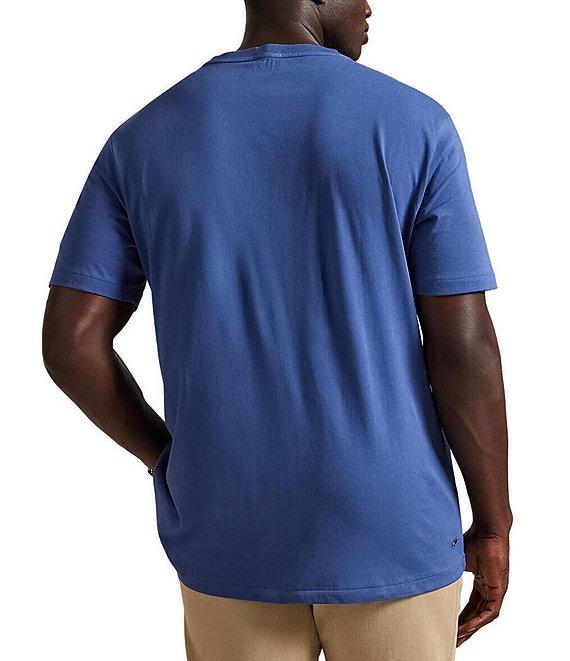 Polo Ralph Lauren Big & Tall Classic Fit Short Sleeve Cotton Jersey V-Neck T-Shirt Product Image