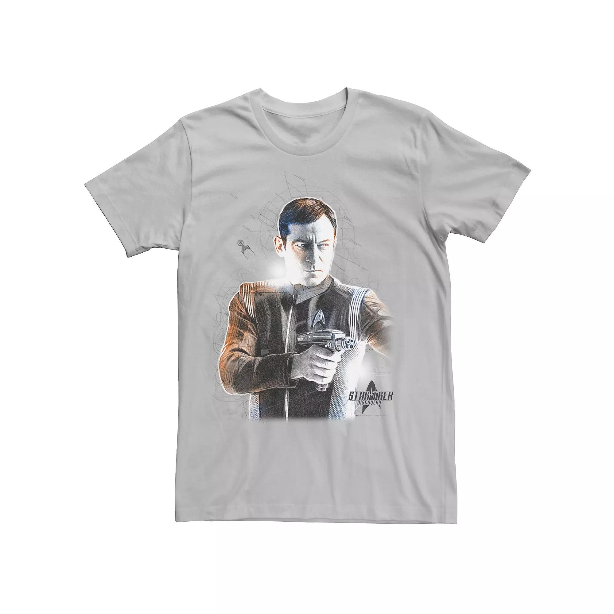 Men's Star Trek Discovery Lorca Sketch Schematic Tee,  Product Image