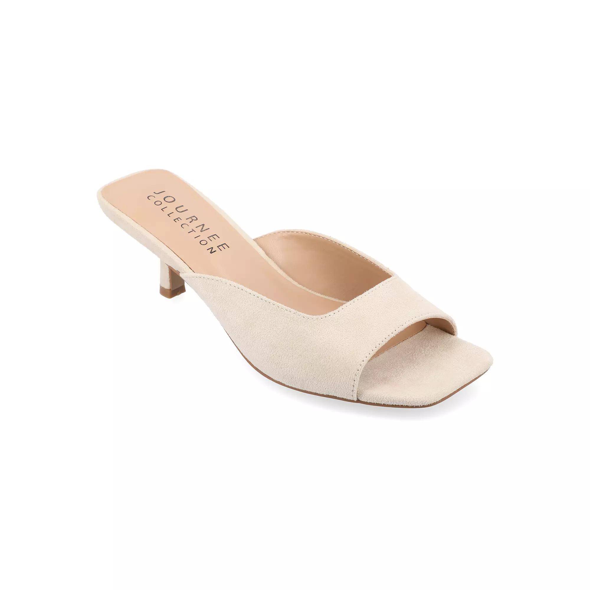 Journee Larna Women's Kitten Sandals,  Product Image