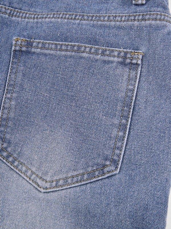 Pocket Patch Boyfriend Fit Cargo Jeans Product Image