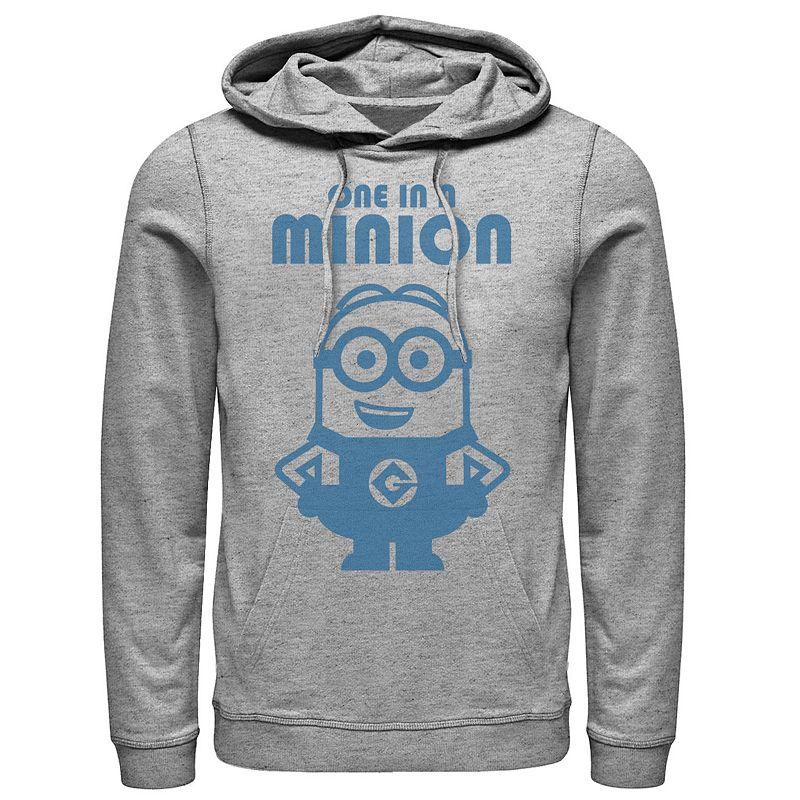 Men's Despicable Me Minions Blue Bob One Minion Pullover Hoodie,  Product Image