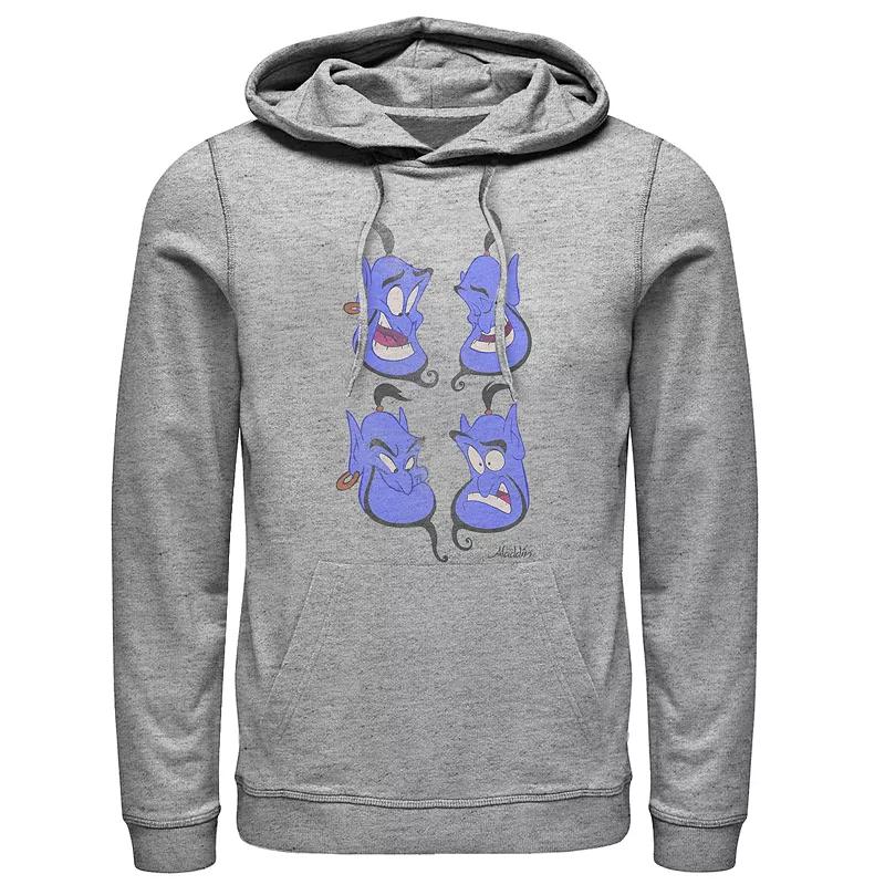 Men's Aladdin Genie Faces Hoodie,  Product Image