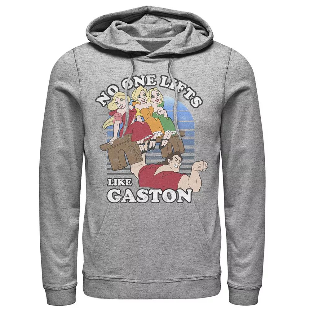 Disney's Beauty And The Beast Men's Lifts Like Gaston Graphic Pullover Graphic Hoodie,  Product Image