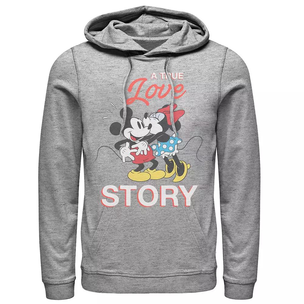 Disney's Mickey & Minnie Mouse Valentine Love Men's Hoodie,  Product Image