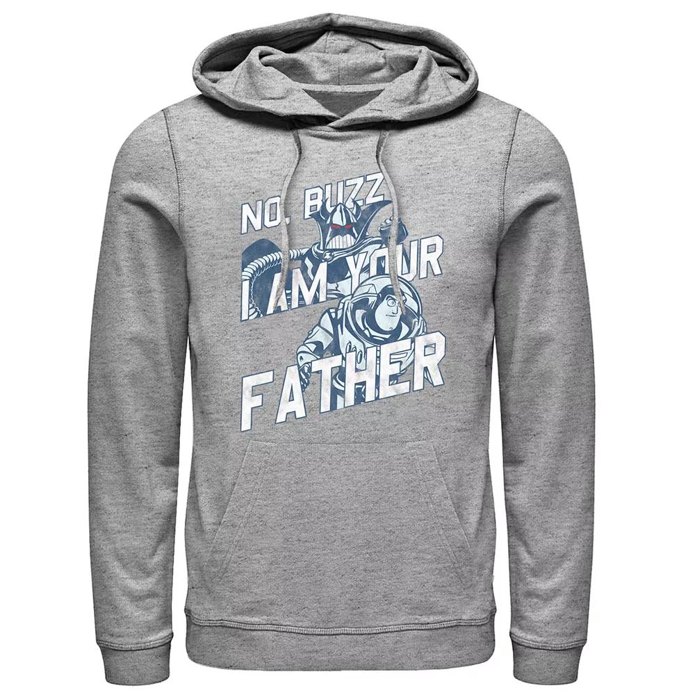 Disney / Pixar's Toy Story Zurg Men's Pullover Hoodie, Size: Small, Athletic Grey Product Image