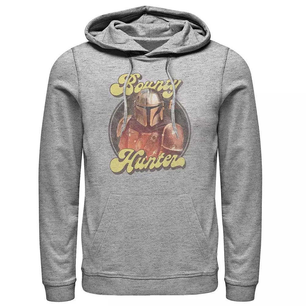 Men's Star Wars The Mandalorian Retro Bounty Hunter Hoodie,  Product Image
