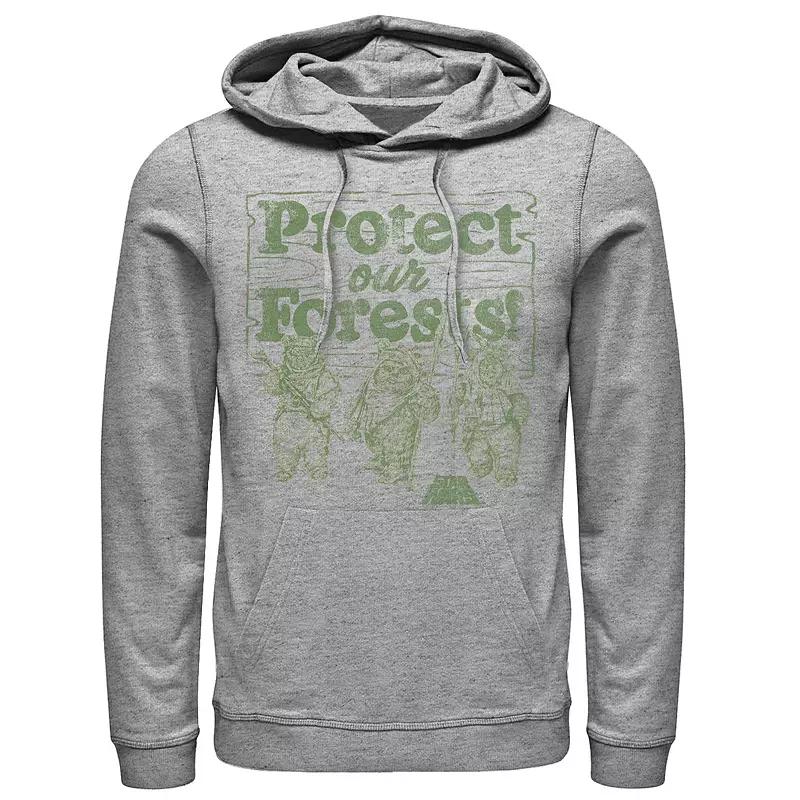 Men's Star Wars Ewoks Protect Our Forests Camp Hoodie,  Product Image