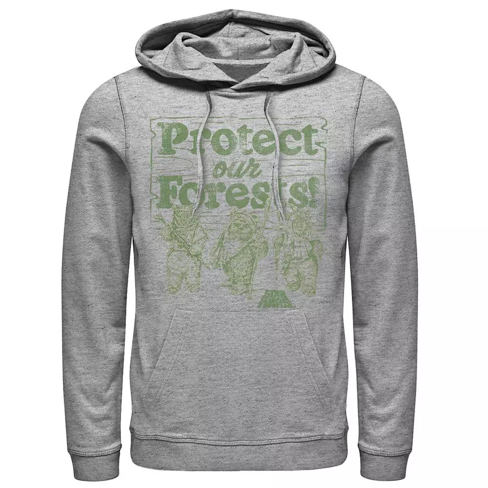 Men's Star Wars Ewoks Protect Our Forests Camp Hoodie,  Product Image