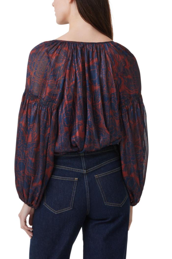 Balloon Sleeve Blouse Product Image