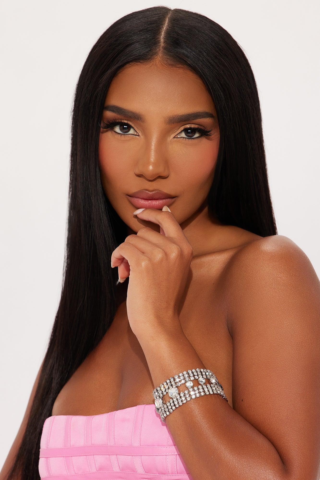 Queen of Everything Statement Bracelet - Silver Female Product Image