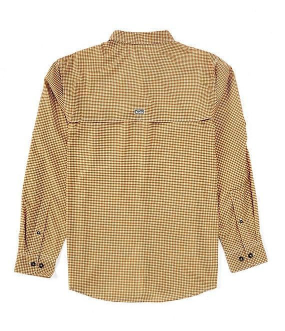 Drake Clothing Co. Performance Stretch Frat Gingham Check Long Sleeve Woven Shirt Product Image