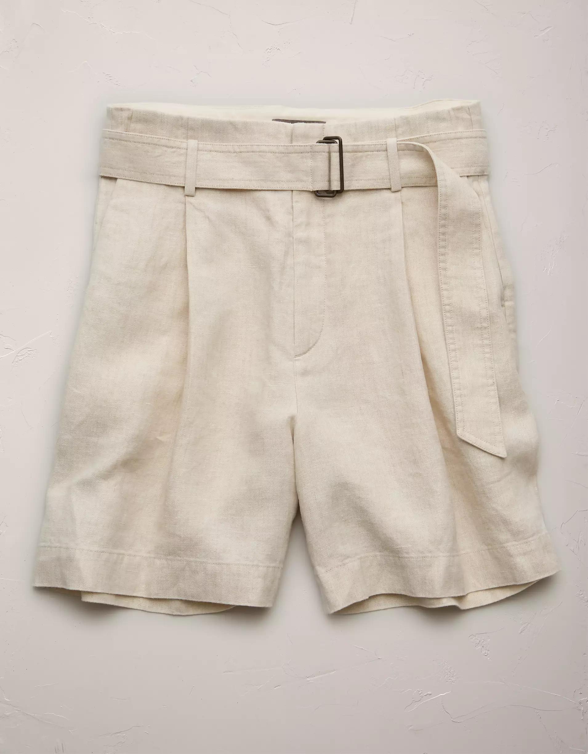 AE77 Premium Linen Trouser Short Product Image