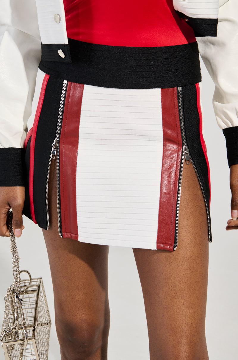 TAKE A RIDE WITH ME MINI SKIRT Product Image