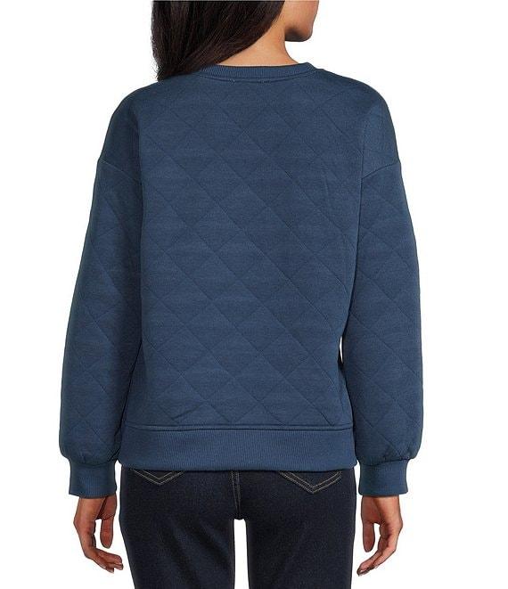 Westbound Quilted Long Sleeve Top Product Image