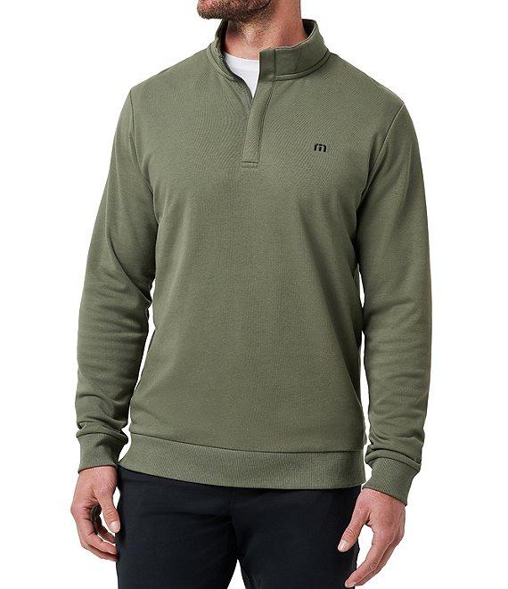 TravisMathew Cloud Quarter Zip 2.0 Fleece Pullover Product Image