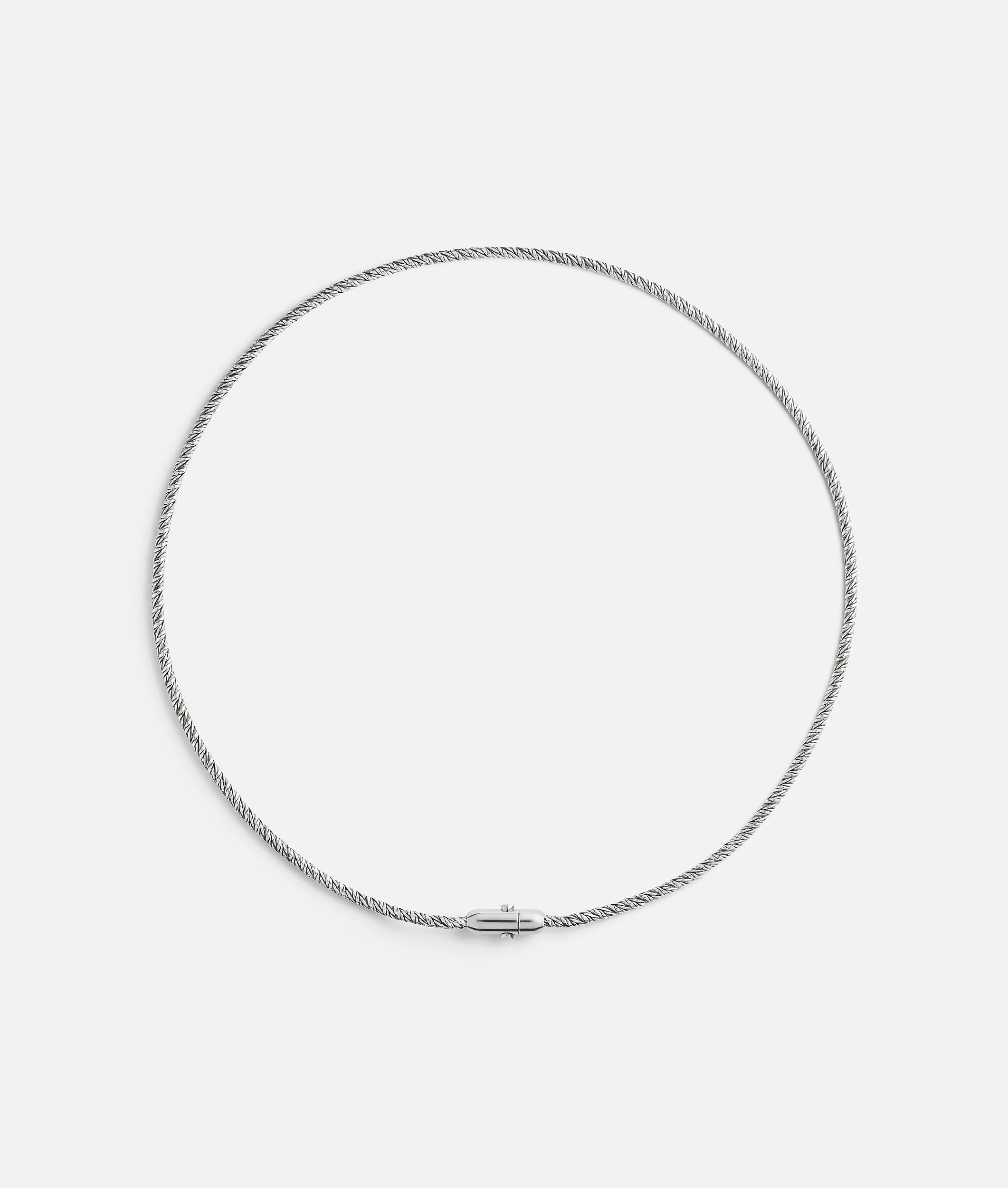 Men's Intreccio Necklace in Silver Product Image