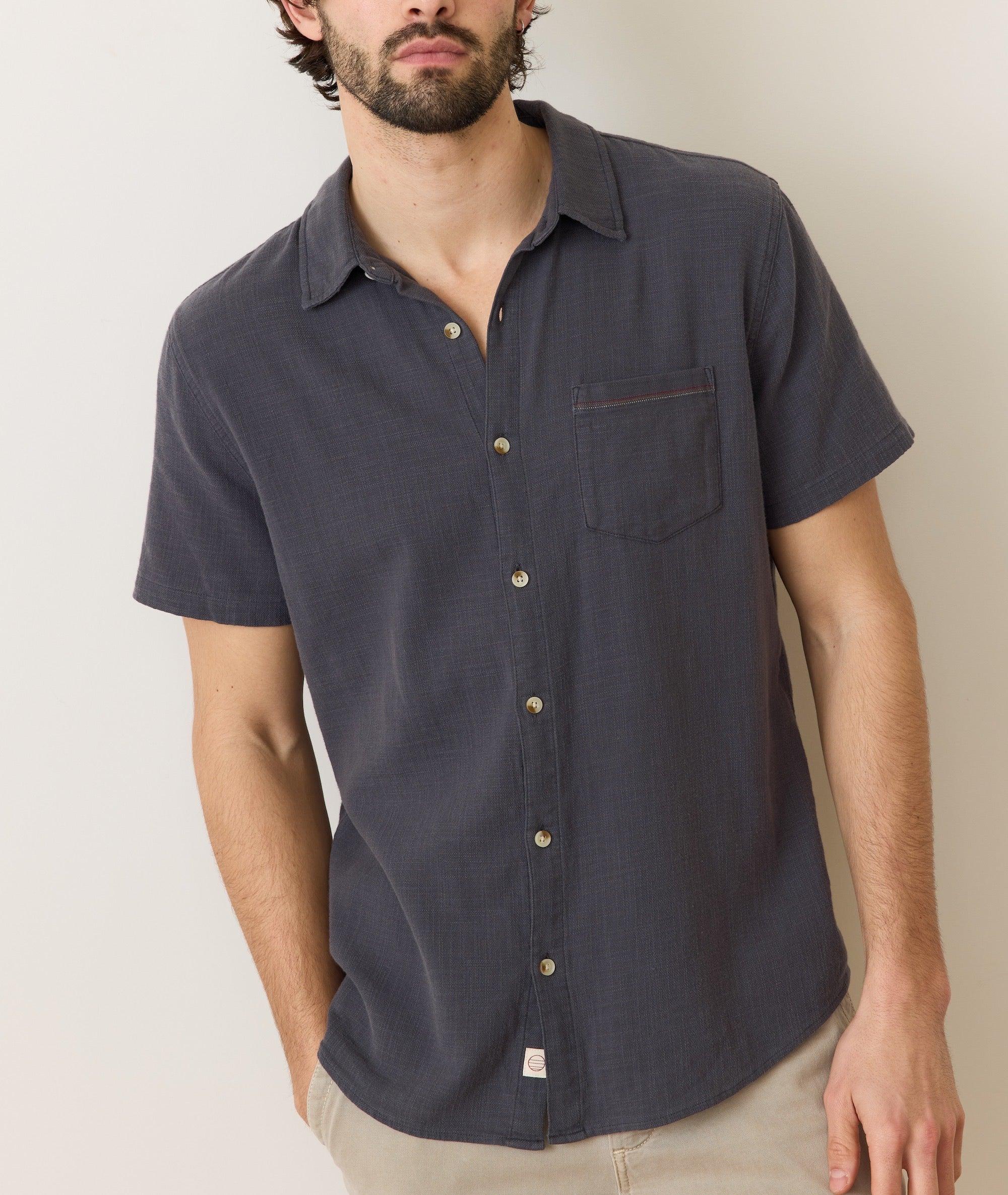 Relaxed Hemp Cotton Henley Product Image