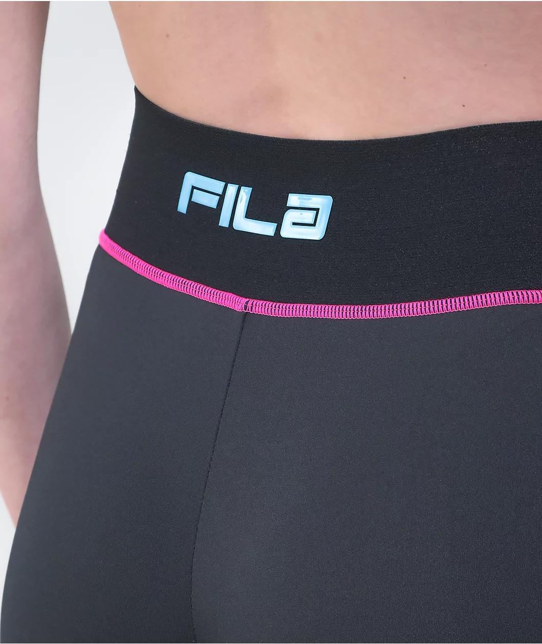 FILA Nala Black Bike Shorts Product Image