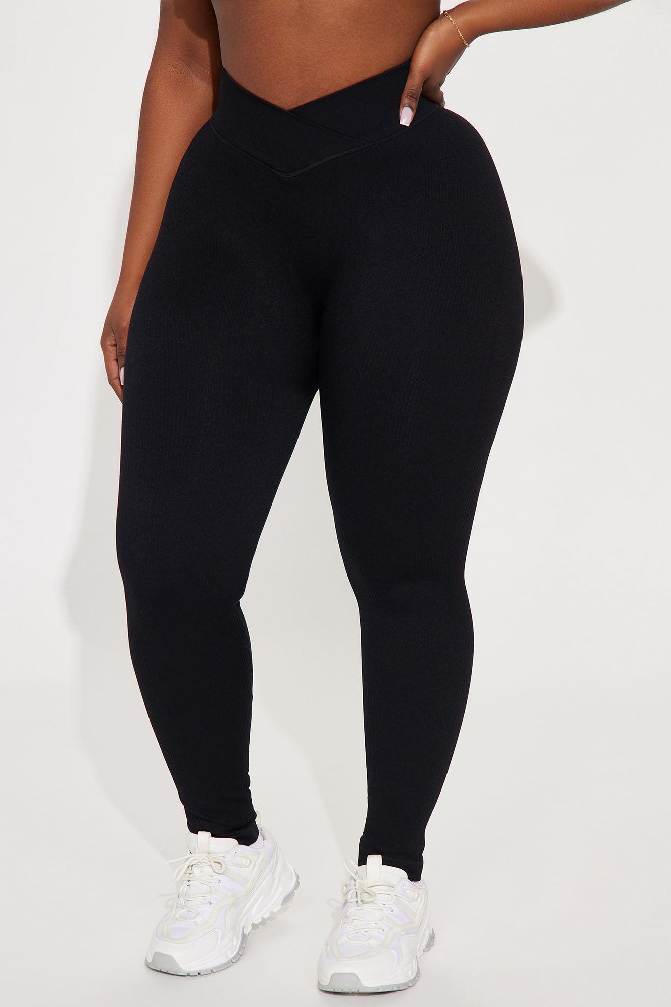 Namaste Seamless Active Leggings - Black Product Image