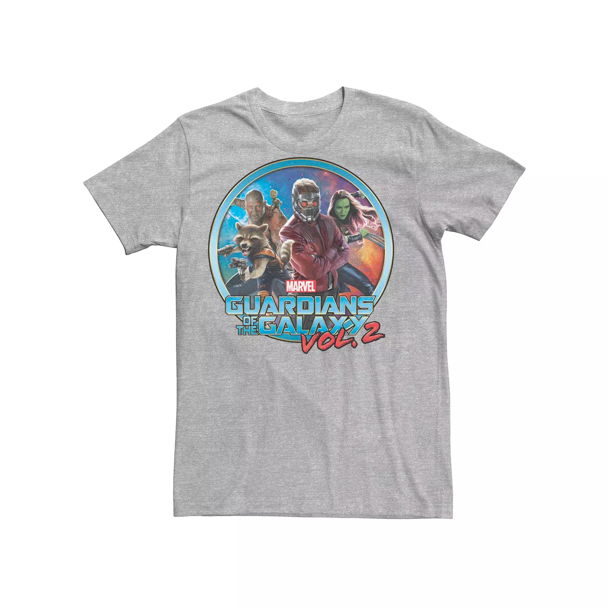 Men's Marvel "Guardians Of The Galaxy 2" Circle Group Tee,  Product Image