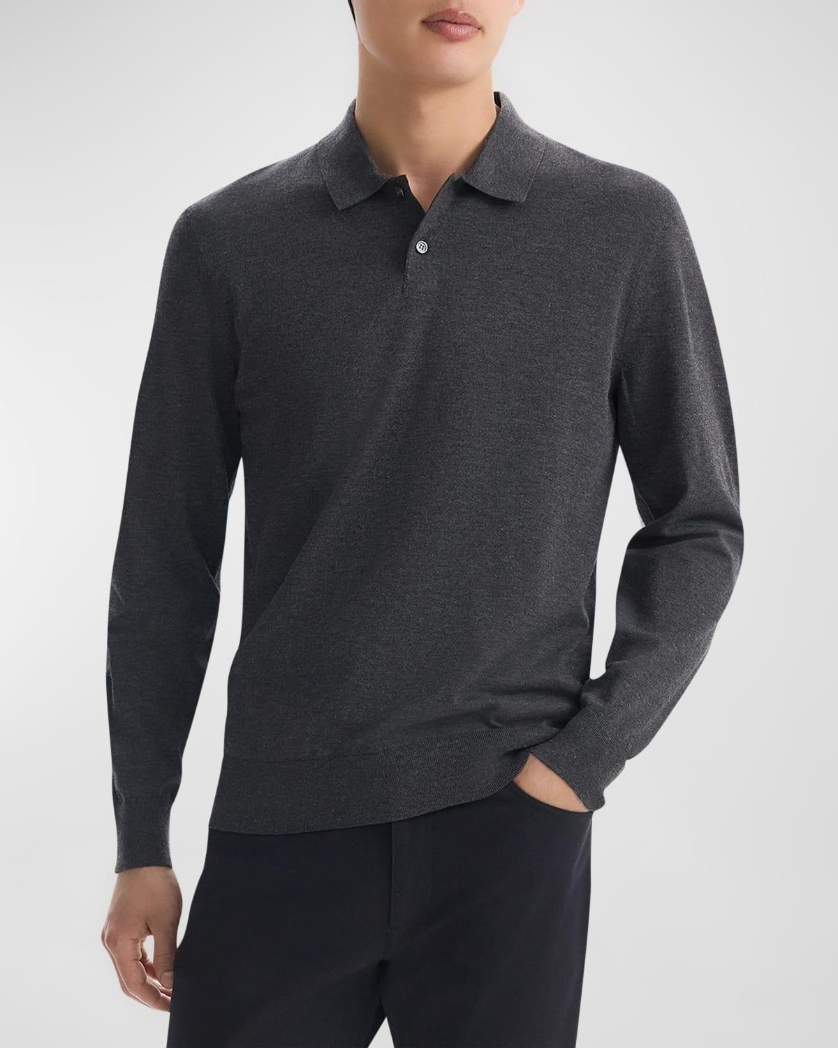 Mens Goris Lightweight Knit Polo Sweater Product Image