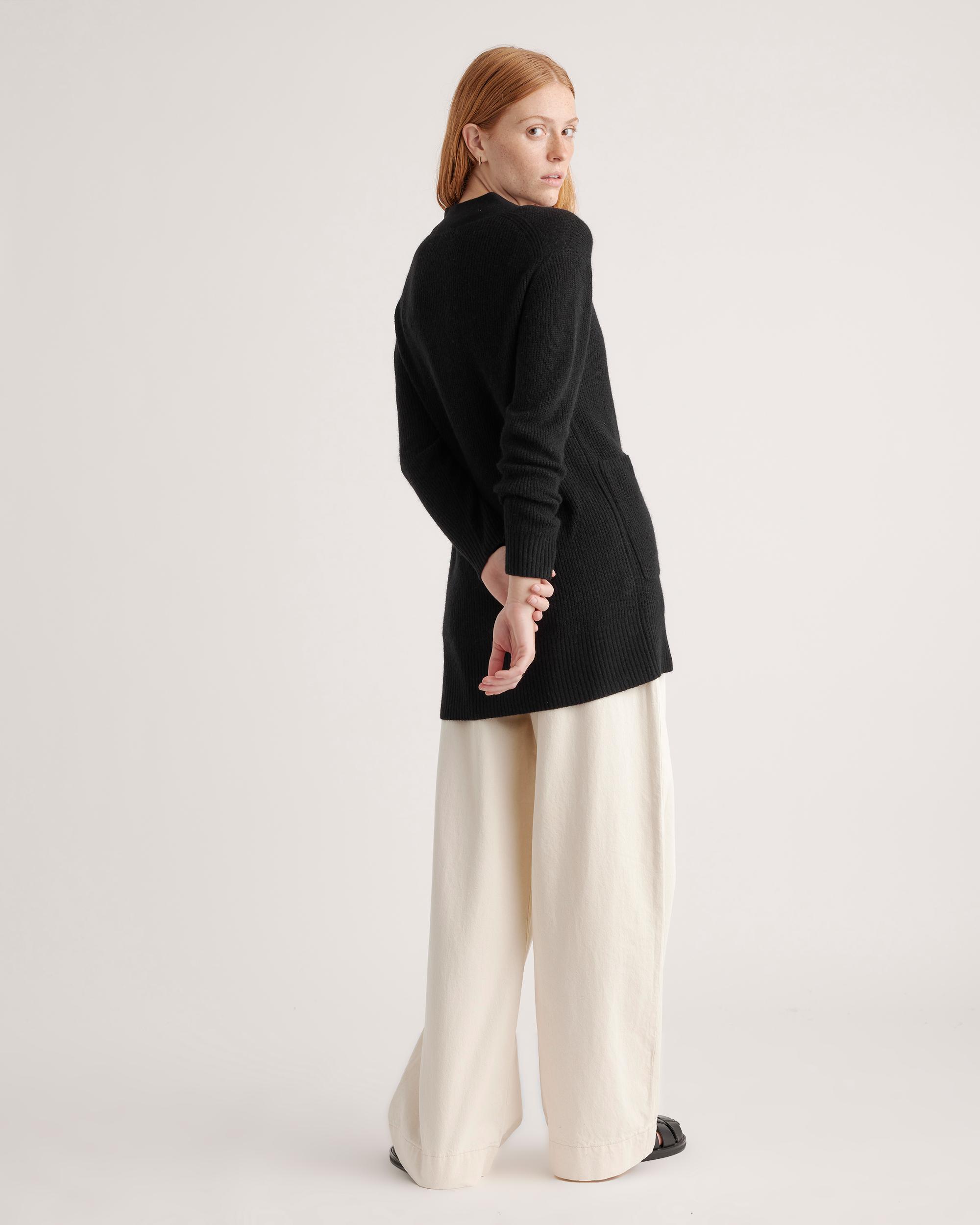 Quince | Women's Baby Alpaca-Wool OverSized Cardigan Sweater Product Image