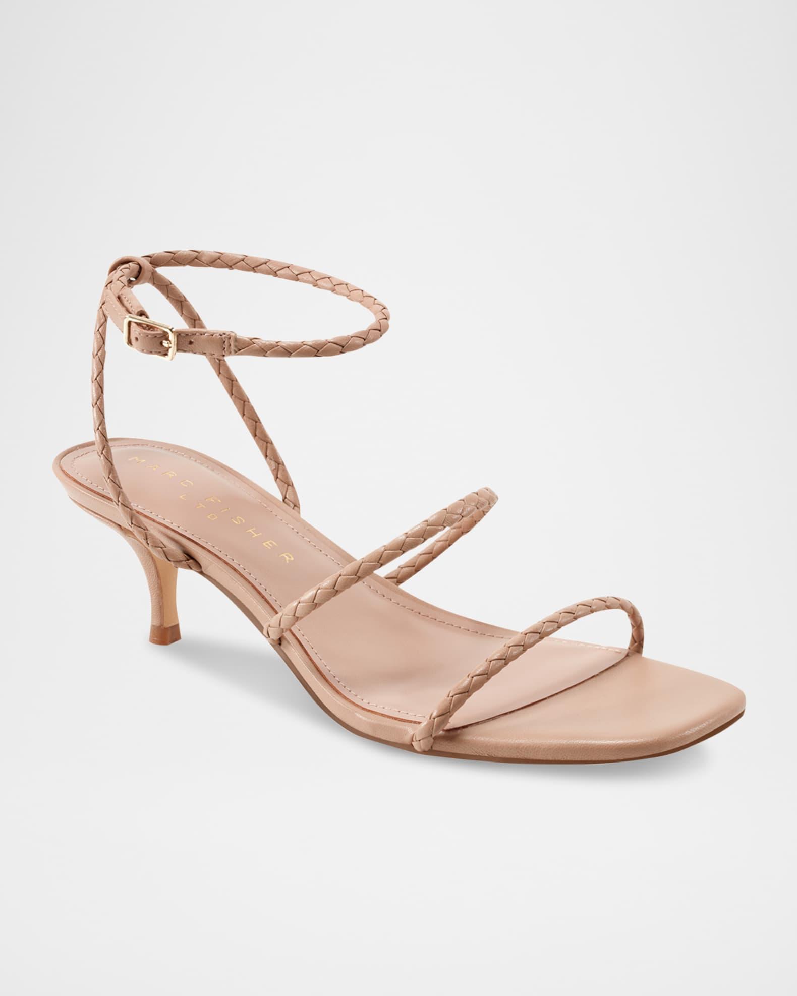 Beylee Braided Leather Sandals Product Image