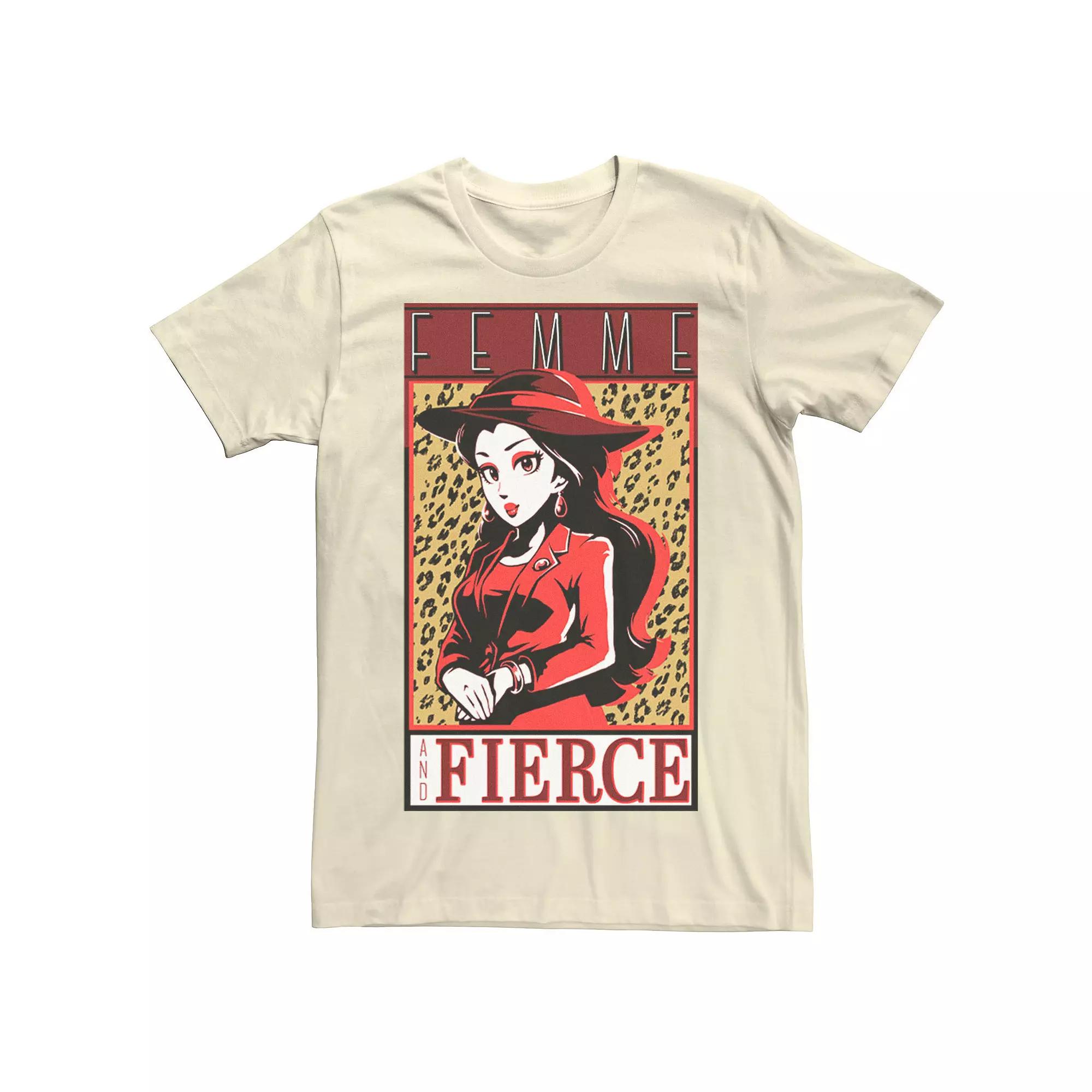 Men's Super Mario Odyssey Pauline Femme And Fierce Cheetah Poster Tee,  Product Image
