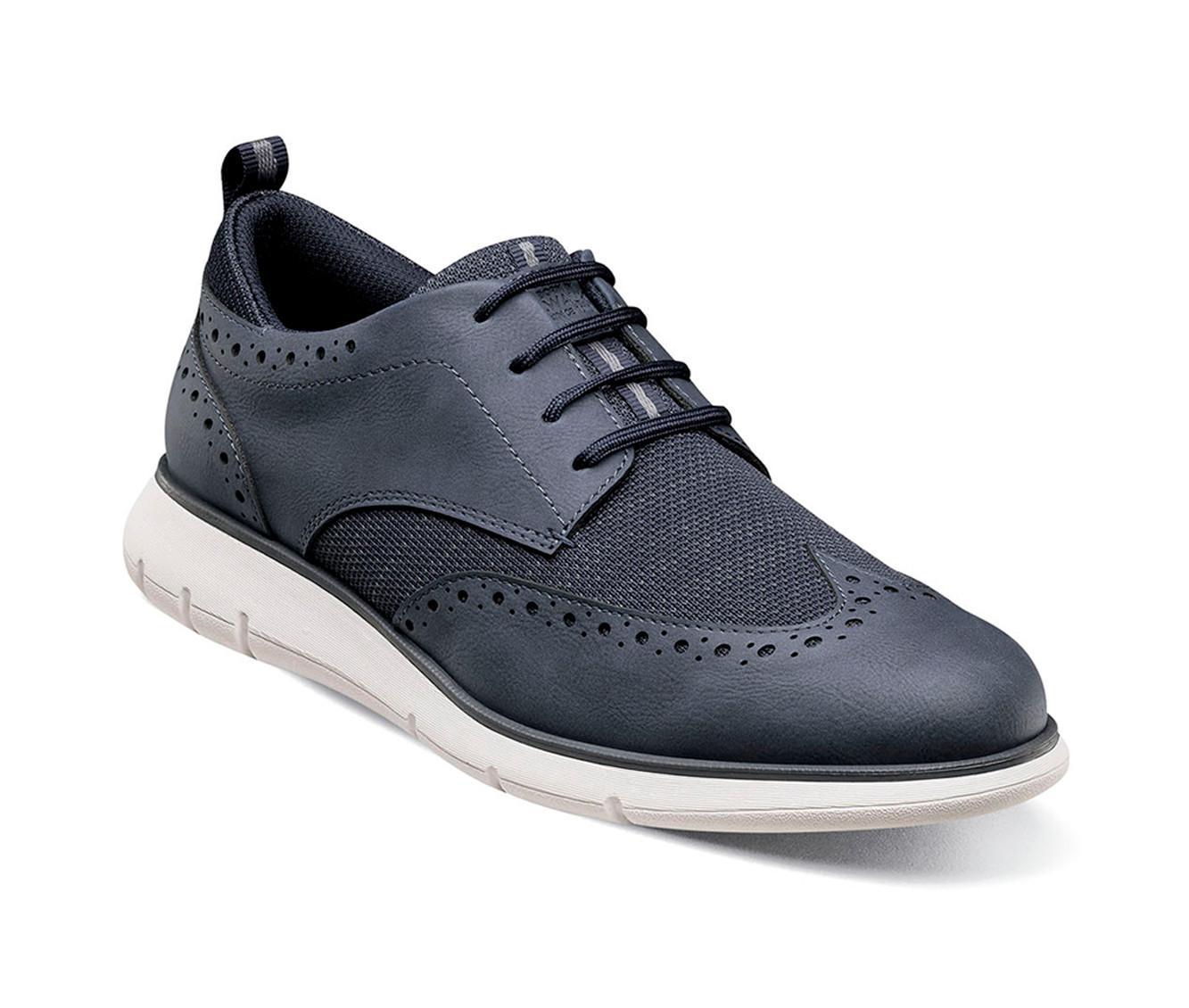 Men's Nunn Bush Stance Knit Wingtip Casual Oxfords Product Image