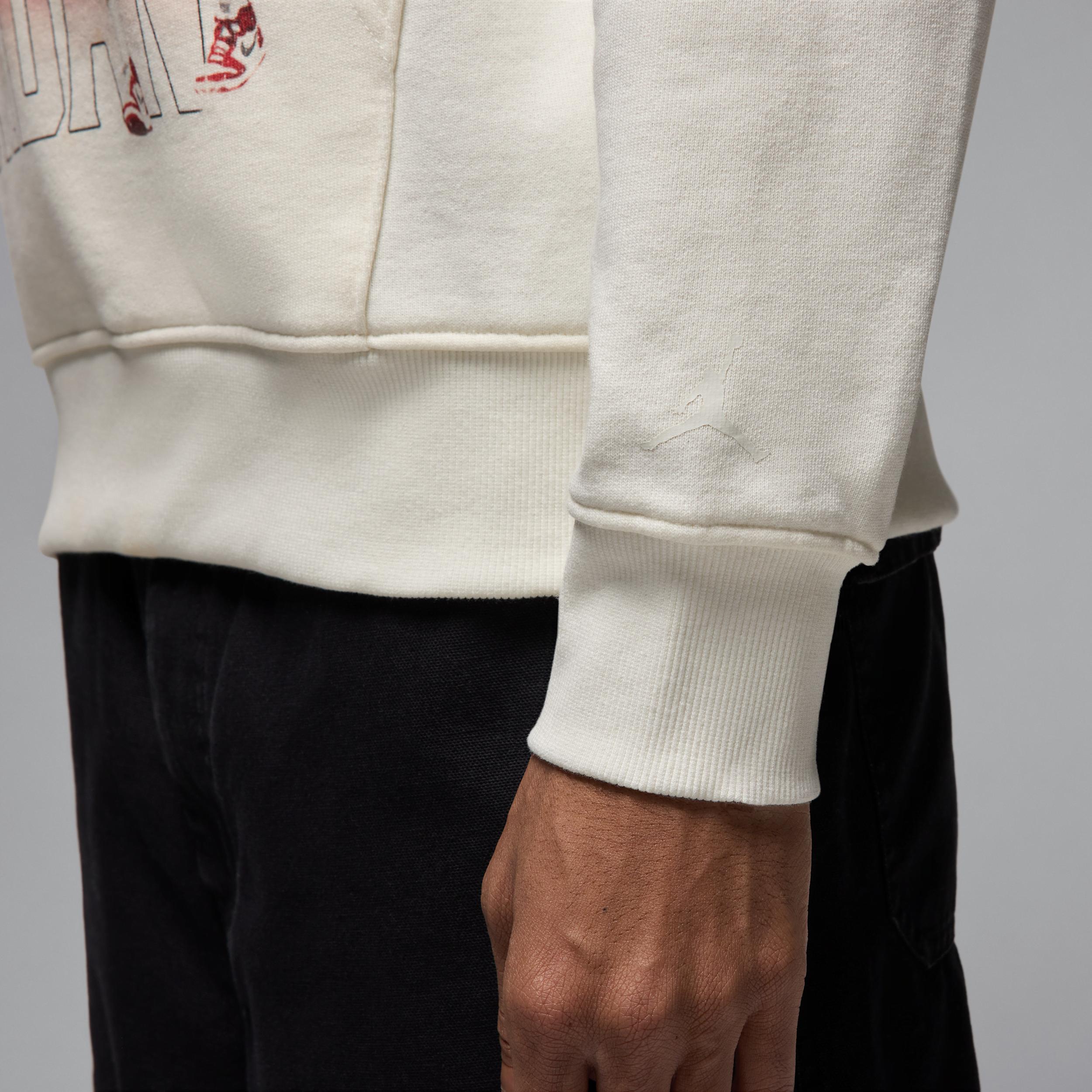 Men's Jordan Flight Fleece Graphic Pullover Hoodie Product Image