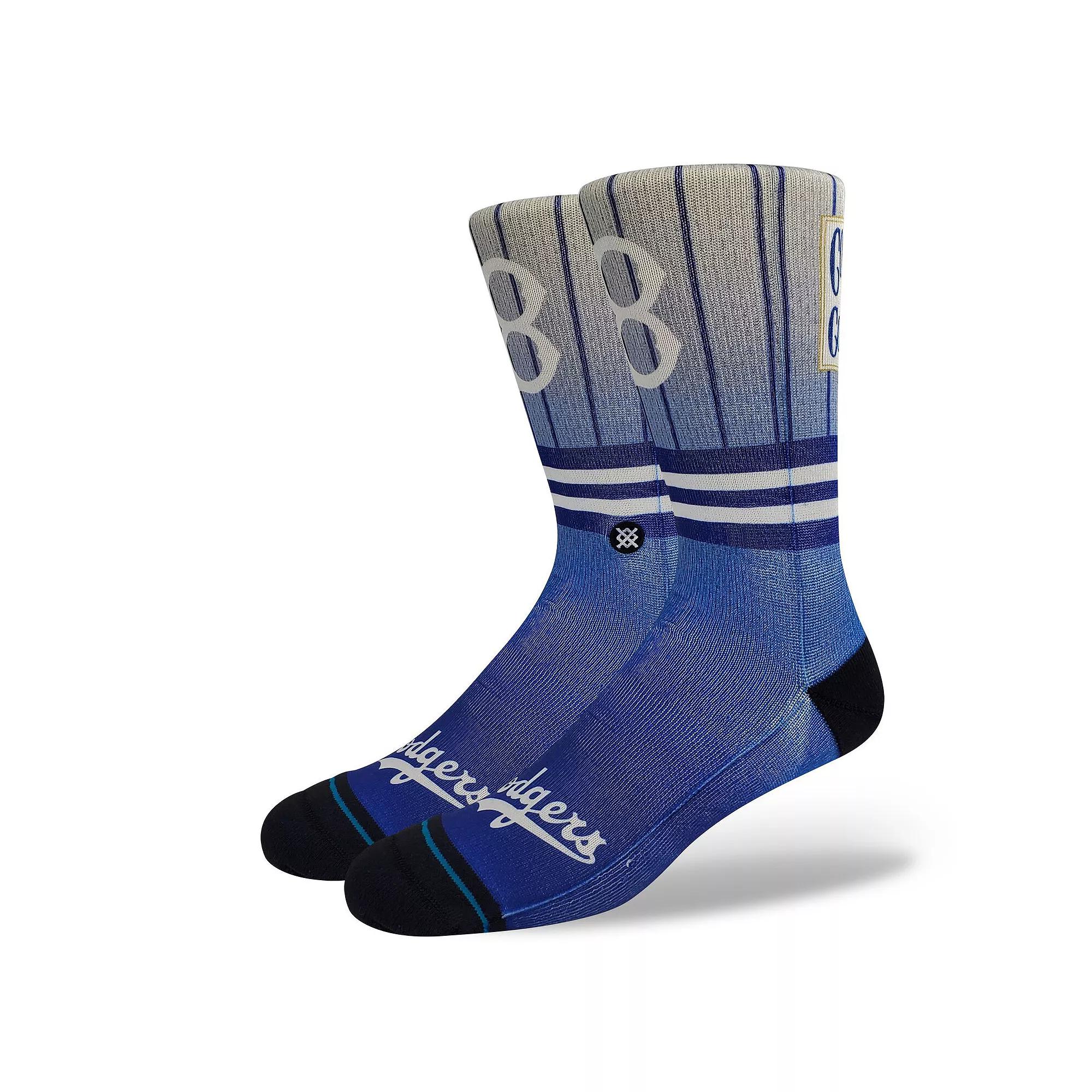 Men's Stance Brooklyn Dodgers Cooperstown Collection Crew Socks, Size: Large, Mlb Team Product Image