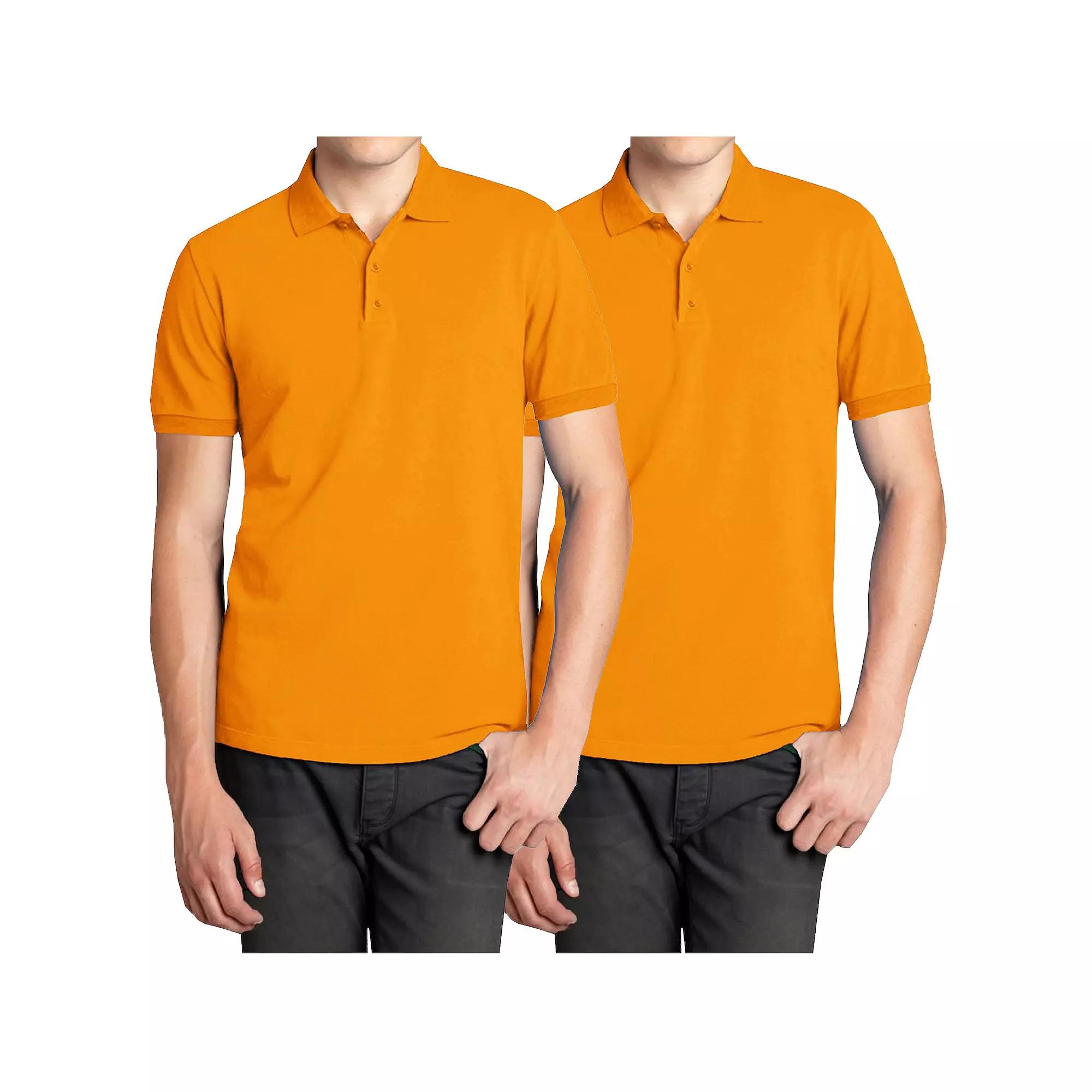 Men's Galaxy 2-Pack Pique Polo Shirts,  Product Image