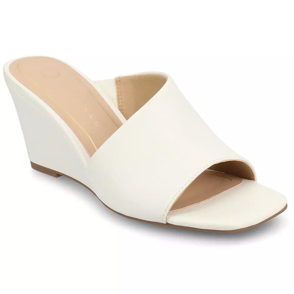 Journee Clementine D'Orsay Women's Wedge Sandals,  Product Image