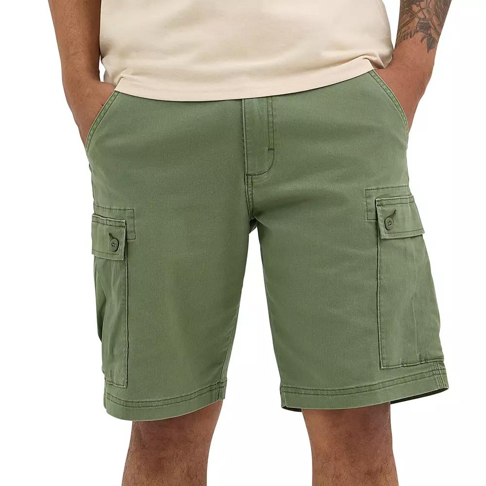 Men's Wrangler 10" Twill Cargo Shorts,  Product Image