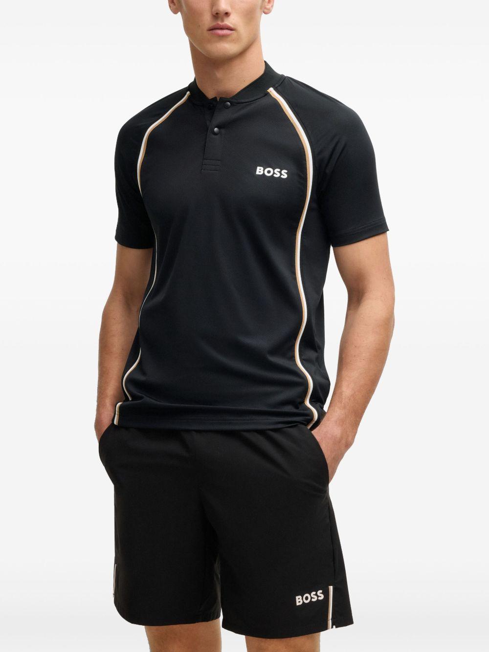 logo-print polo shirt  Product Image