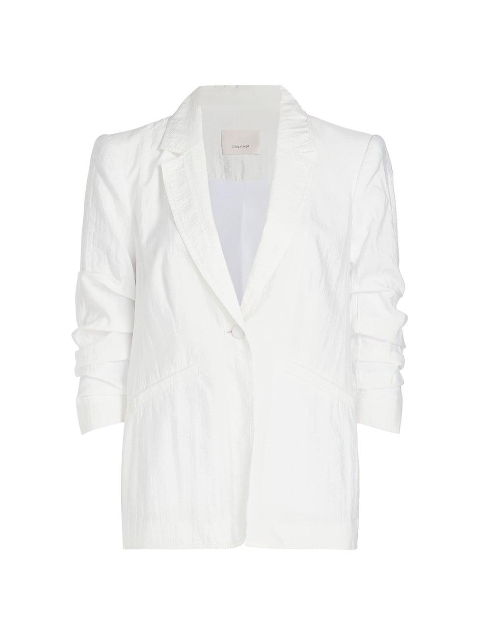 Womens Khloe Crinkled Blazer Product Image